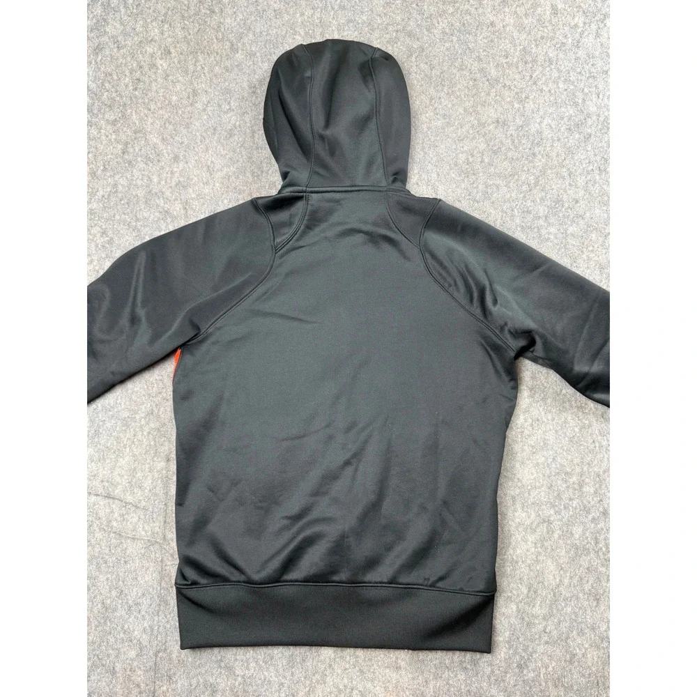 Nike Therma-FIT Oregon State Beavers Full Zip Hoodie Mens XS Black Orange OS